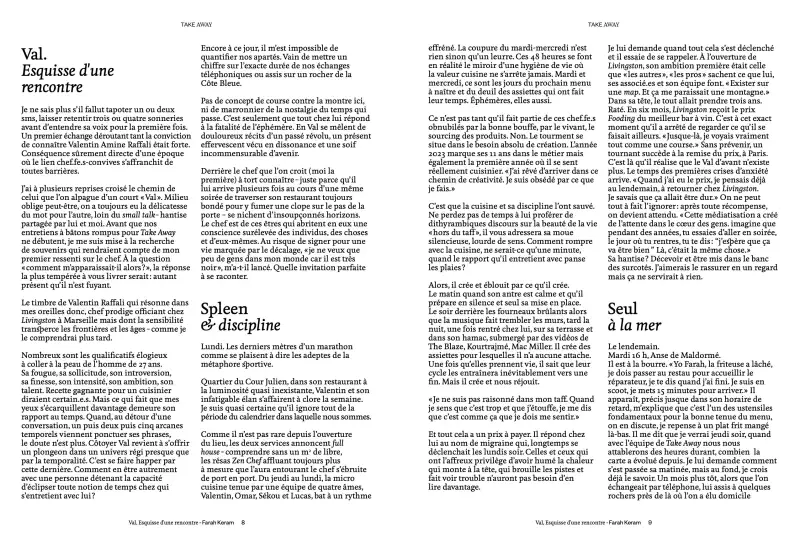 TAKE AWAY Take Away Magazine